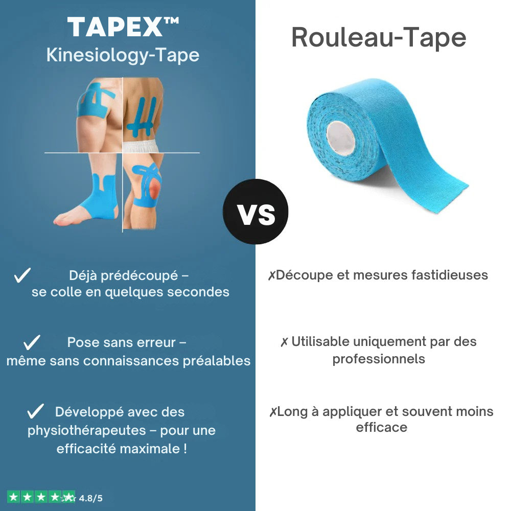 TAPEX™ – GenouFlex | Soulage instantanément la douleur & stabilise votre articulation